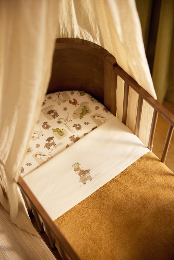 Miniatyrbillede 12 af 12: Jollein 516-511-68208 babytæppe Brun 75 x 100 cm Dreng/Pige