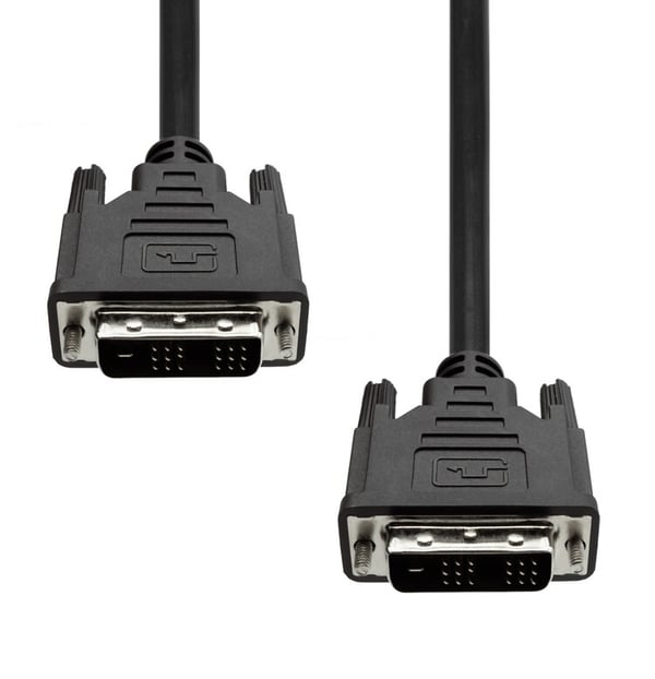 ProXtend DVI-D 18+1 Cable 1M DVI kabel Sort