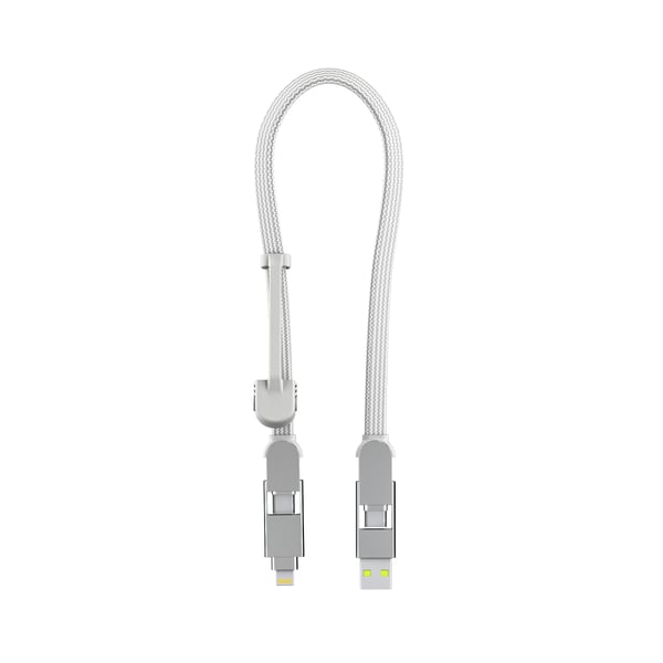 Rolling Square inCharge XL USB-kaapeli USB 2.0 0,3 m USB A/USB C USB C 0,48 Gbit/s Valkoinen