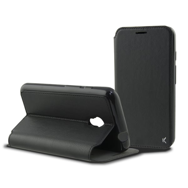 Ksix B8596FU84 mobiltelefon etui Folie Sort