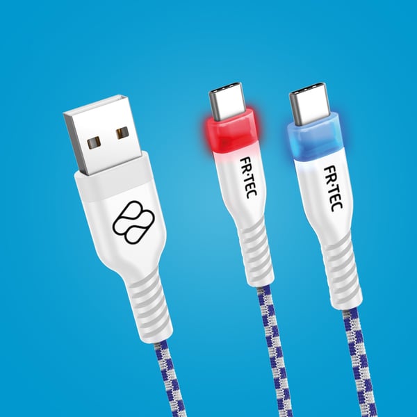 Blade Gaming FT0030 USB-kabel USB 2.0 3 m USB A USB C Hvid