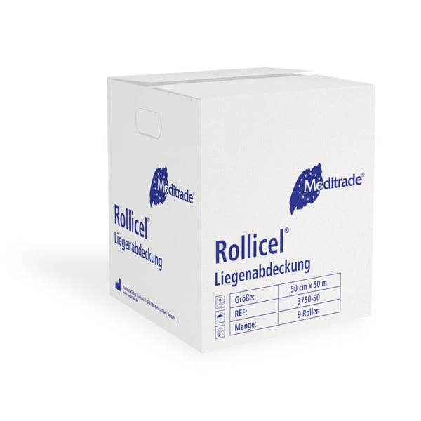 Meditrade Rollicel crepepapir Hvid