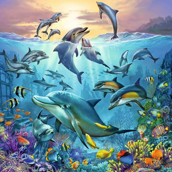 Ravensburger 05149 puslespil 49 stk Dyr