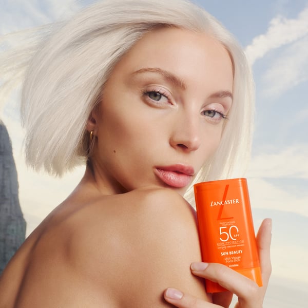 Miniatyrbillede 3 af 7: Lancaster Sun Beauty Face Stick SPF50 Solstift Ansigt 50 Voksne