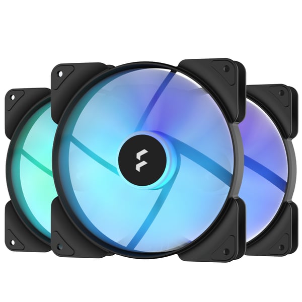 Fractal Design Aspect 14 RGB PWM Tietokonekotelo Tuuletin 14 cm Musta 3 kpl