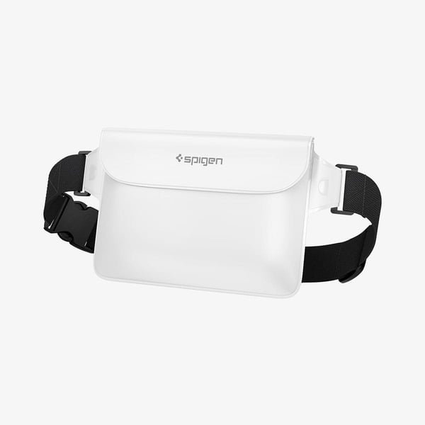 Spigen AquaShield mavetaske Polyvinylchlorid (PVC), Termoplastisk polyurethan (TPU) Hvid