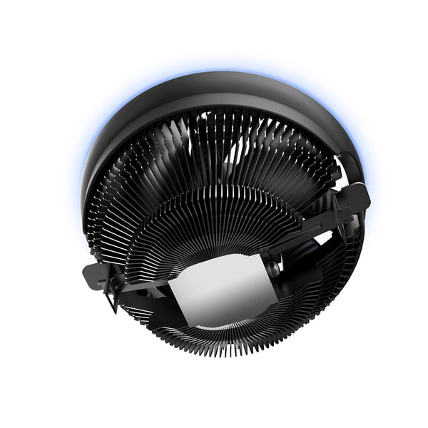 PCCOOLER E126MB Corona Blau CPU Kühler Processor Nedkylningssats 12 cm Svart, Blå