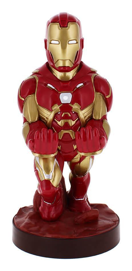 Miniatyrbillede 1 af 7: Exquisite Gaming Cable Guys Iron Man Passiv holder Gaming kontrolenhed, Mobiltelefon/Smartphone, Fjernbetjening Guld, Rød
