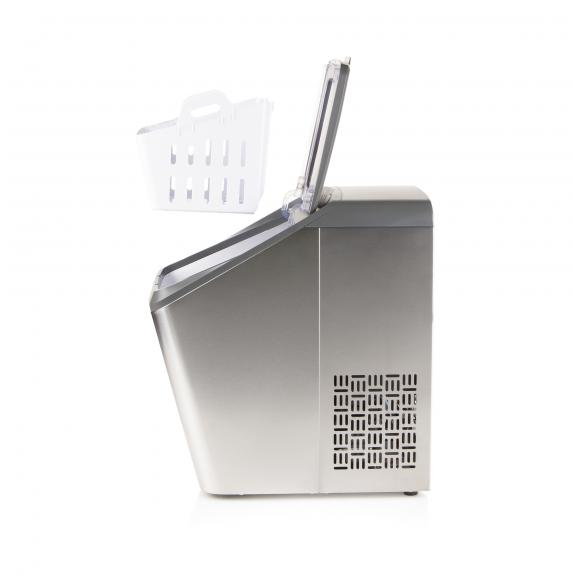 Domo DO9247IB ismaskiner Inbyggd/fristående iskubsmaskin 15 kg/24h Svart, Rostfritt stål