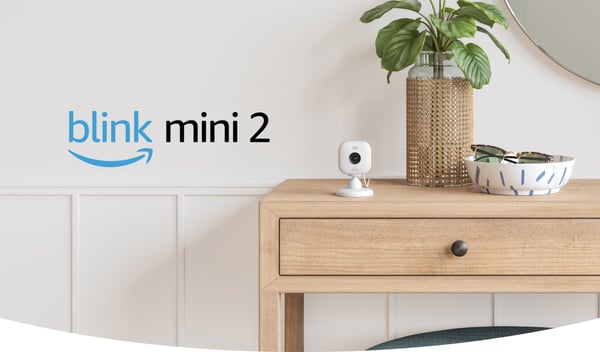 Amazon Blink Mini 2 Terning IP-sikkerhedskamera Indendørs & udendørs Bord/Væg