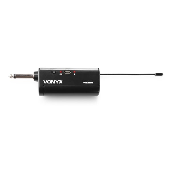 Vonyx WM552 Musta Radiomikrofoni