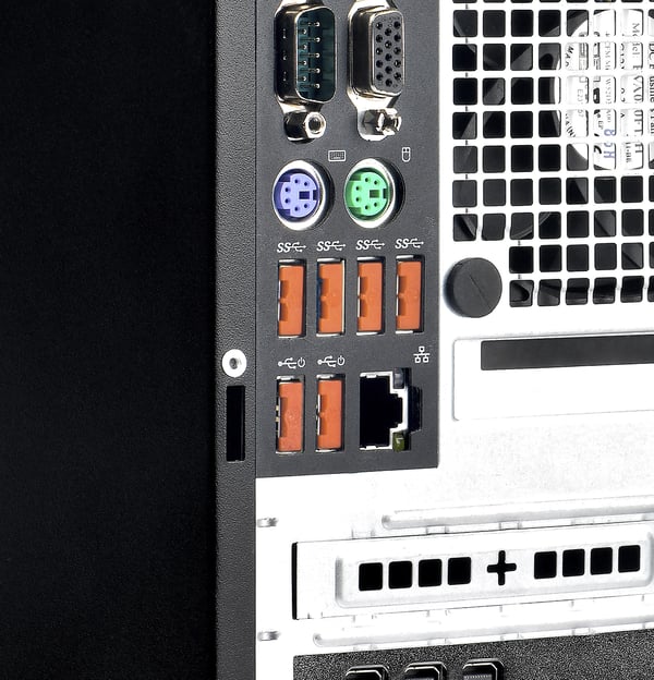 Smartkeeper UL03P2OR portin lukitsin USB A-tyyppi Oranssi Muovi 100 kpl