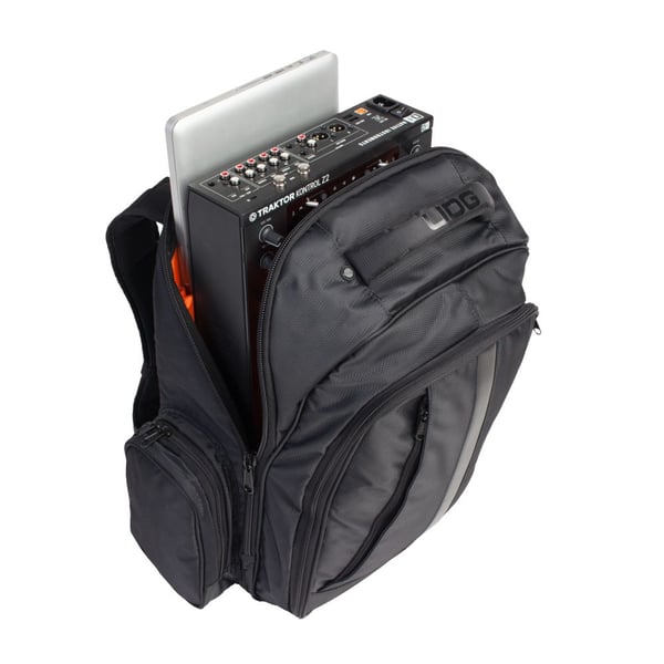 UDG GEAR U9102BL/OR DJ controller Rygsæktaske Nylon Sort, Orange
