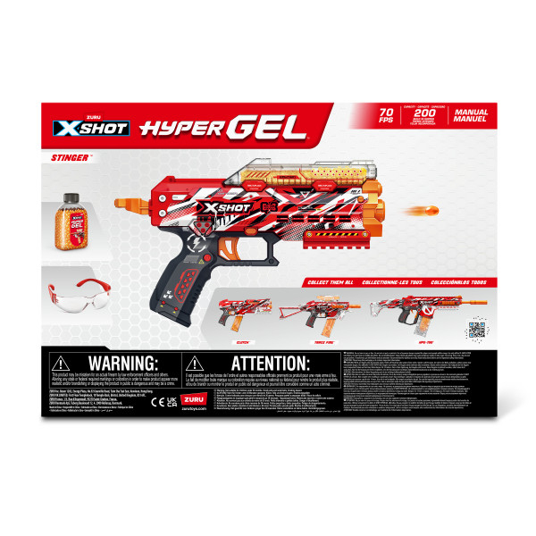 XShot HYPER GEL 36728-EN71 leksaksvapen
