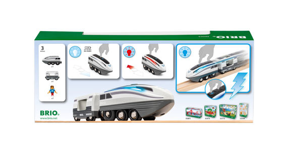 Miniatyrbillede 2 af 8: BRIO Turbo Train