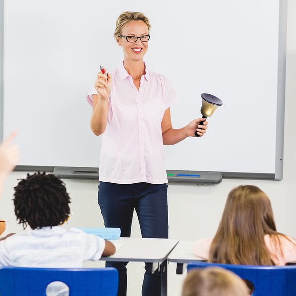 Miniatyrbillede 5 af 5: Learning Resources No Yell Bell Klokke