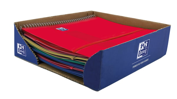 Oxford Live & Go Plast Forskellige farver A4