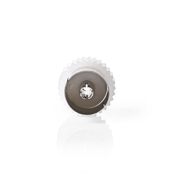 Miniatyrbillede 2 af 2: Nedis CSGB40941WT kabel kønsskifter Coax Female Hvid