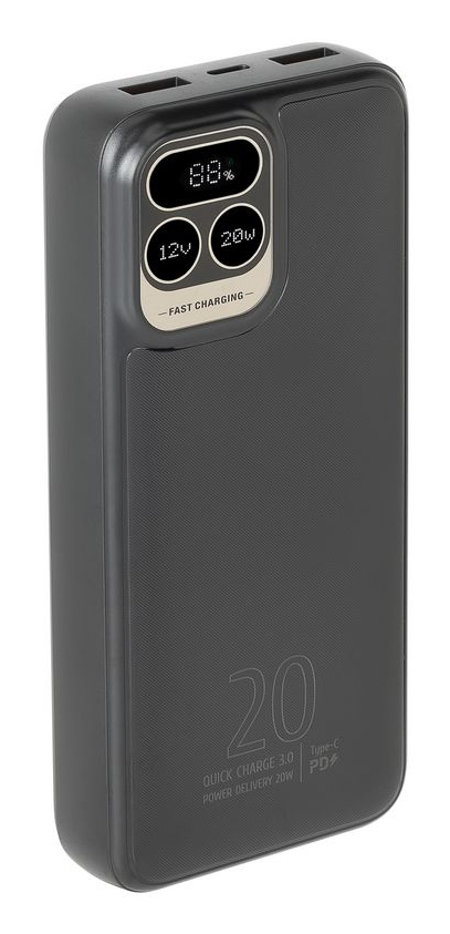 Miniatyrbillede 1 af 16: Rivacase VA2521 powerbank Lithium polymer (LiPo) 20000 mAh Grå