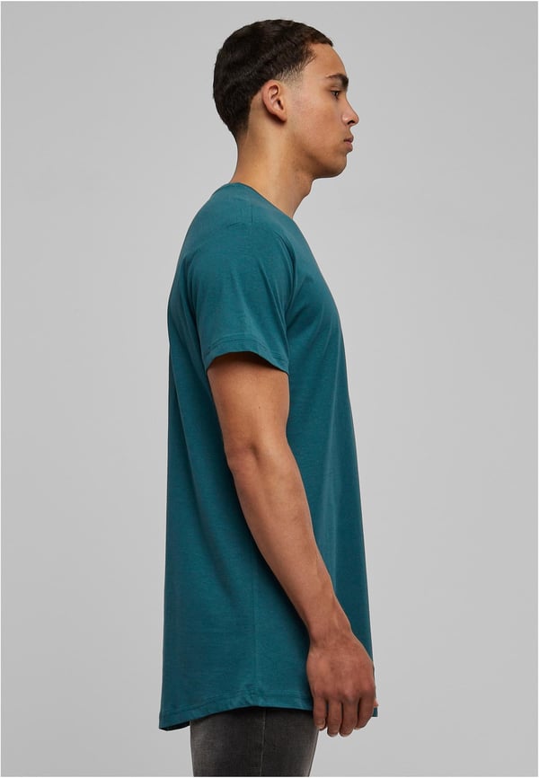 Miniatyrbillede 6 af 7: Urban Classics Shaped Long Tee T-shirt Crew neck Kort ærme Bomuld