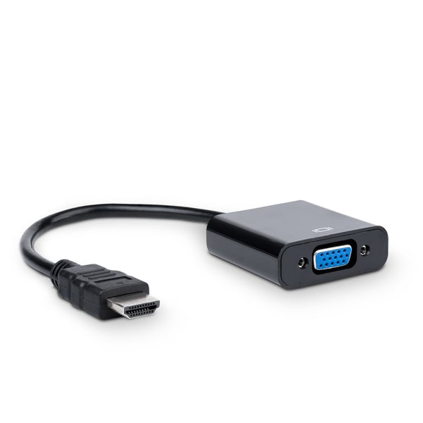 Akyga AK-AD-42 videokabel adapter 15 m VGA (D-Sub) HDMI Sort
