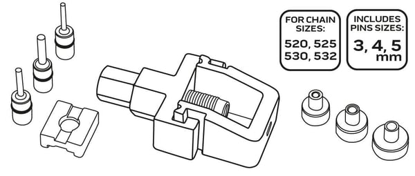 NEO tools 10-505 kabelklipper