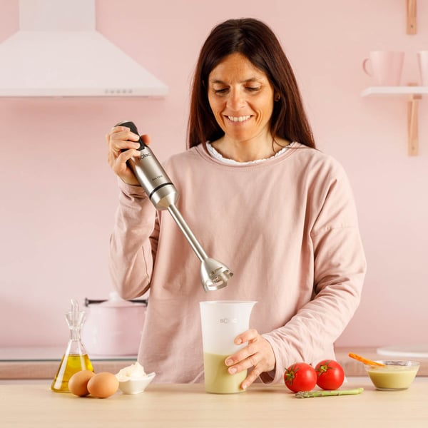 Miniatyrbillede 12 af 12: Solac Pro 1502 0,7 L Nedsænkning blender 1500 W Rustfrit stål