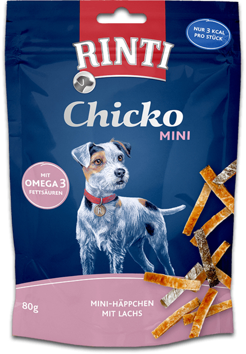 RINTI 91444 koiran ja kissan herkkupala Koira Välipala Kana, Lohi 80 g RINTI 91444 koiran ja kissan herkkupala Koira Välipala Kana, Lohi 80 g