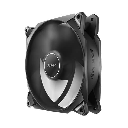 Miniatyrbild 2 av 9: Antec Storm T3 140 Datorväska Fan 14 cm Svart 1 styck