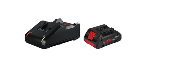 Bosch 1 600 A01 U7U batteri och laddare för motordrivet verktyg Set med batteri och laddare