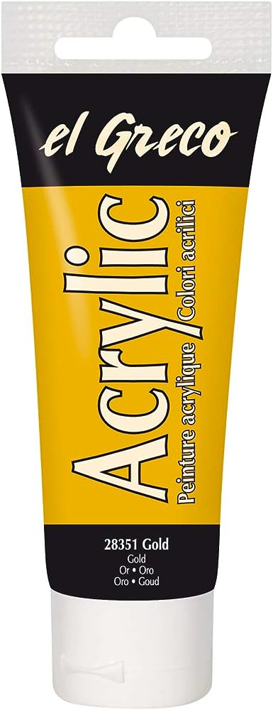 KREUL 28351 akryyliväri 75 ml Kulta Pullo Tuubi