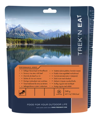Miniatyrbillede 1 af 2: Trek’n Eat 30902003 instant blanding Bøf 240 g Risgryde