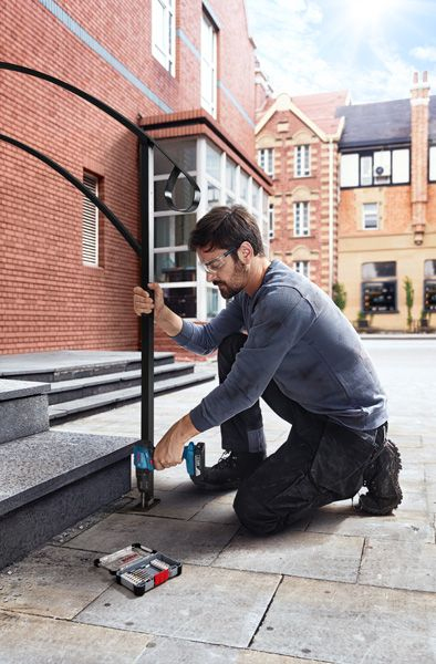Bosch GSB 185-LI Professional Blå