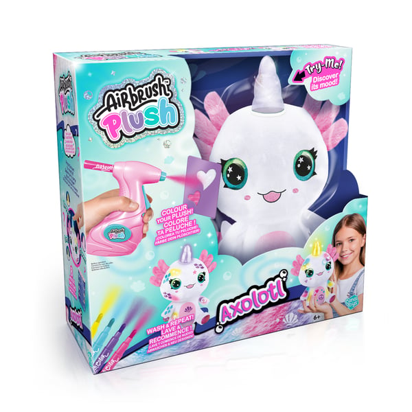 Pikkukuva 1 / 15: Canal Toys Airbrush Plush Axolotlcorn