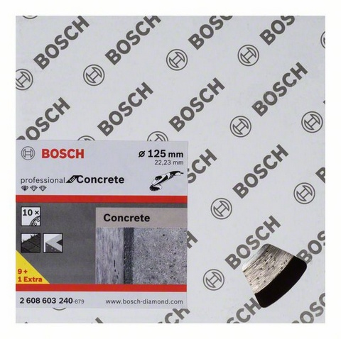 Miniatyrbild 2 av 2: Bosch Diamantkapskiva Standard for Concrete 125x22x1,6mm (2608602197)