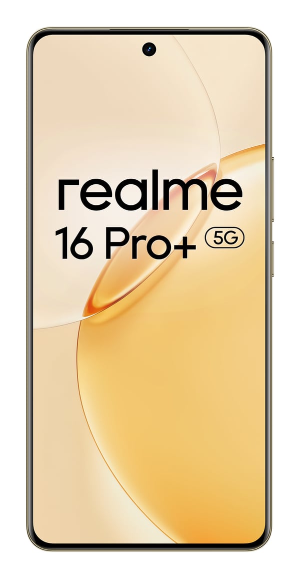 realme 16 Pro+ 17,3 cm (6.8") 5G USB Type-C 8 GB 256 GB 7000 mAh Guld