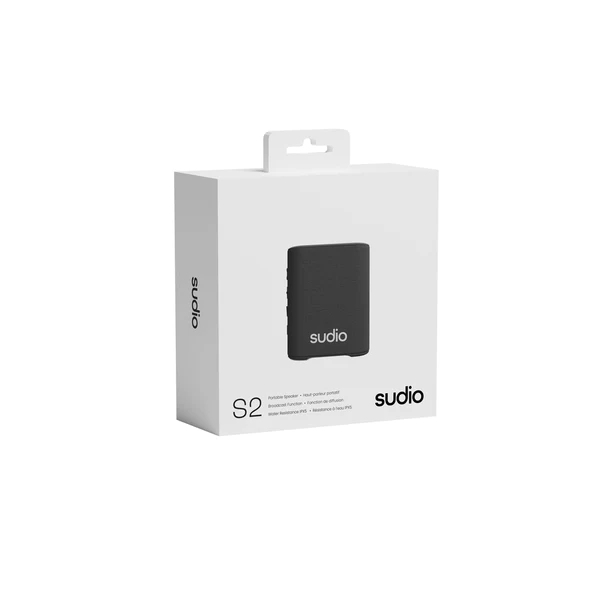 Sudio S2 Black Svart
