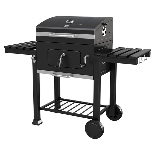 Patton C2 Charcoal Chef Grilli Kori Hiili (polttoaine) Musta, Ruostumaton teräs