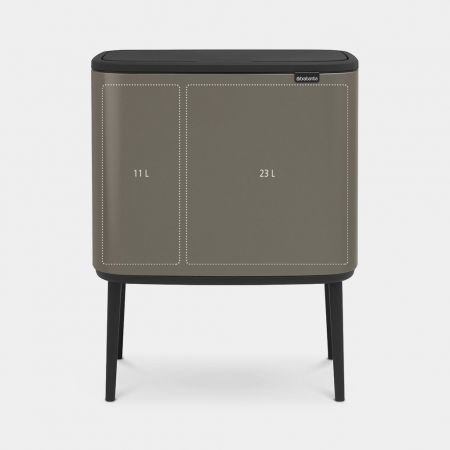 Miniatyrbild 6 av 6: Brabantia Bo Touch Bin 34 l Rektangulär Platina