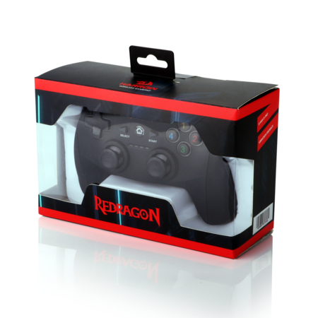 REDRAGON HARROW G808 Svart RF Spelplatta Analog / Digital PC, Playstation 3