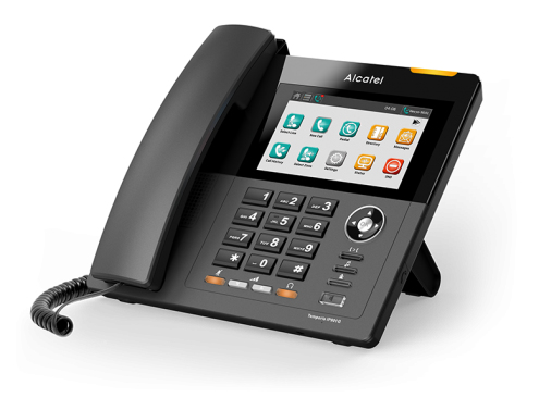 Pikkukuva 2 / 2: Alcatel Temporis IP901G IP-puhelin Musta TFT