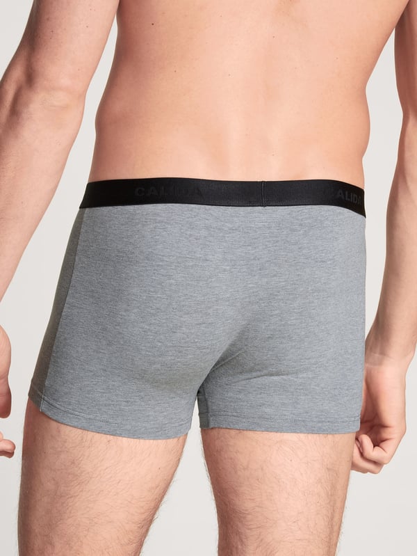 Miniatyrbild 5 av 6: Calida Natural Benefit Boxershorts Svart, Grå