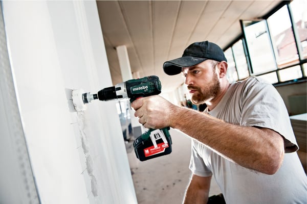 Metabo BS 18 LT 1600 rpm Nøglefri 1,7 kg Sort, Grøn