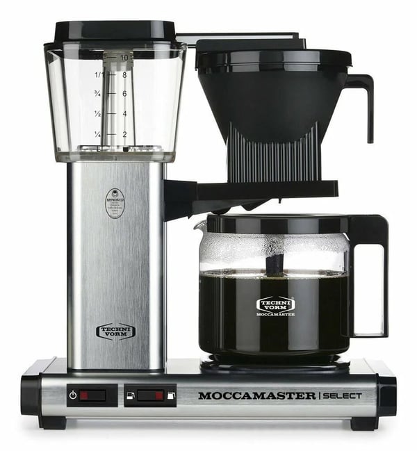 Moccamaster KBG 741 Vejledning Filter kaffemaskine 1,25 L