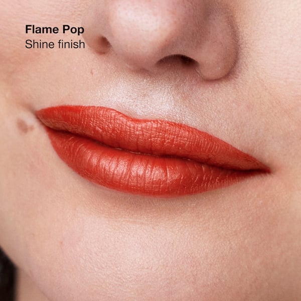 Miniatyrbild 5 av 5: Clinique Pop Longwear Lipstick 3,9 g Flame Pop Shine