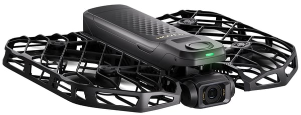 Miniatyrbillede 3 af 10: HOVERAir X1 Pro Max Basic Combo 4 rotorer Quadrokopter 48 MP 7680 x 4320 pixel 1920 mAh Sort