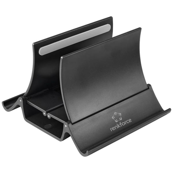 Renkforce RF-5043392 laptop stativ Stander til laptop og tablet Sort 39,6 cm (15.6")