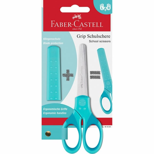Faber-Castell 181554 kontorssax Universal Rakt snitt Turkos