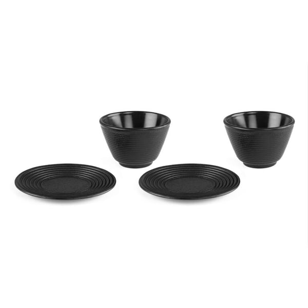 Miniatyrbillede 1 af 3: Orbegozo SET TAZAS TTH kop Sort Te 2 stk