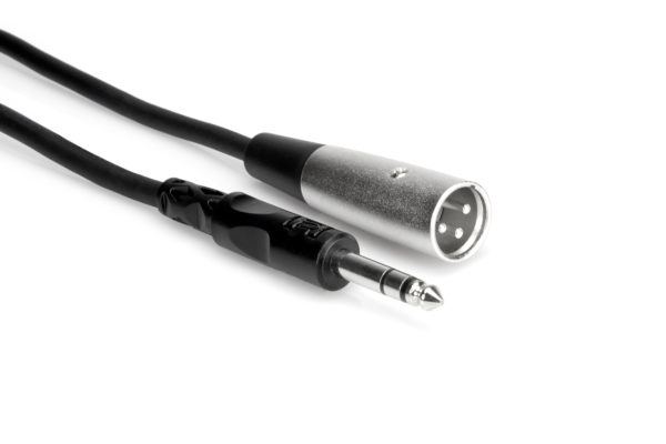 Miniatyrbillede 1 af 2: Hosa Technology STX-105M lydkabel 1,52 m XLR (3-pin) 6.35mm TRS Sort